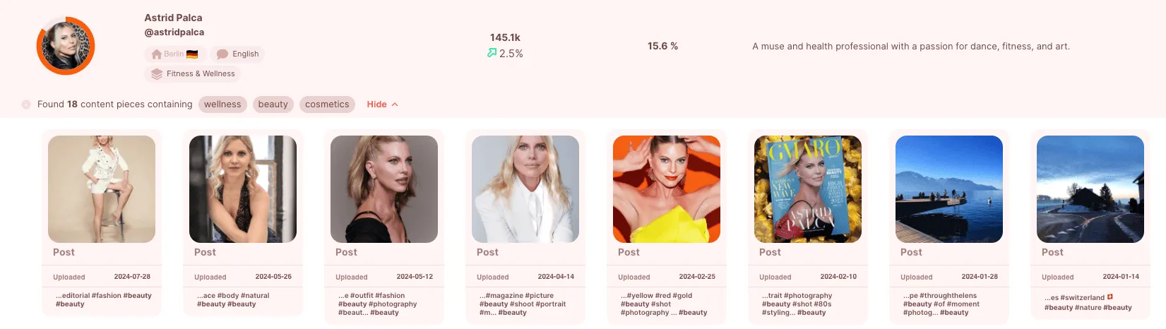 Influencer Suche - 