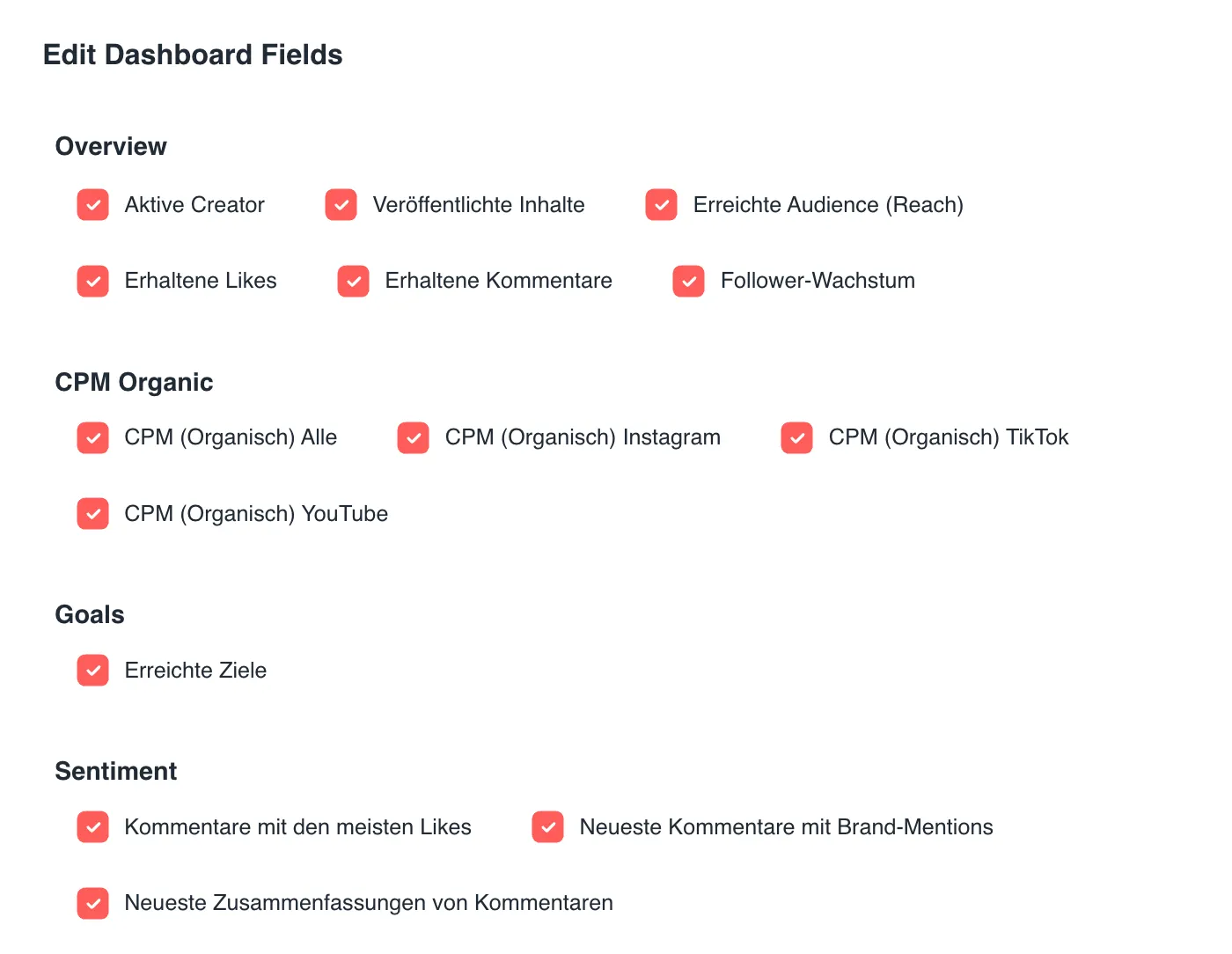 Kampagnen Managment -