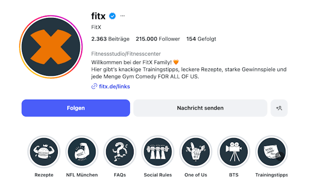 FitX bio for the influData blog article on the top 20 fitness brands