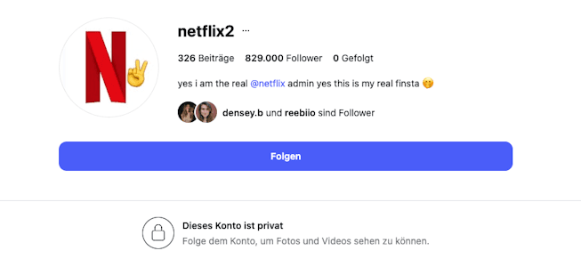 A Finsta account from Netflix as a trend in social media marketing in 2026